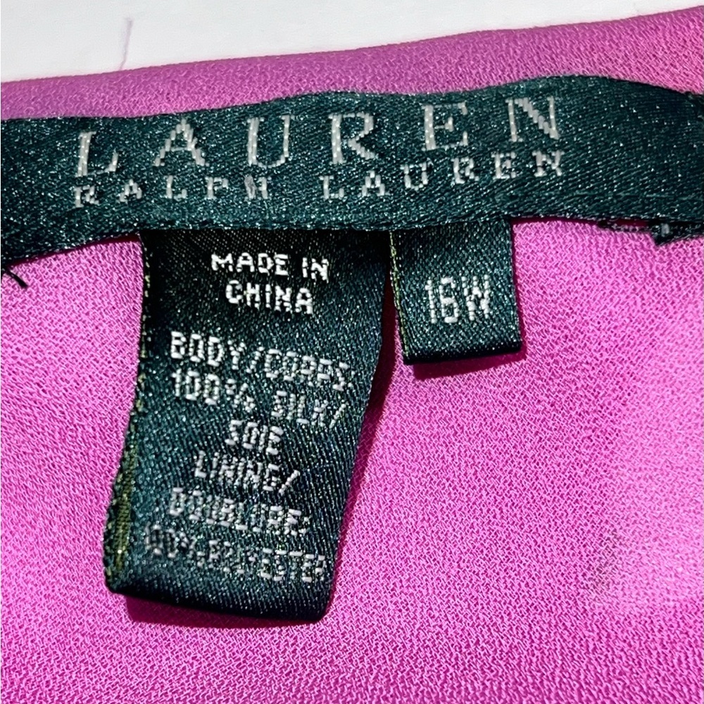 Lauren Ralph Lauren Purple Floral Maxi Dress - Picture 2 of 8